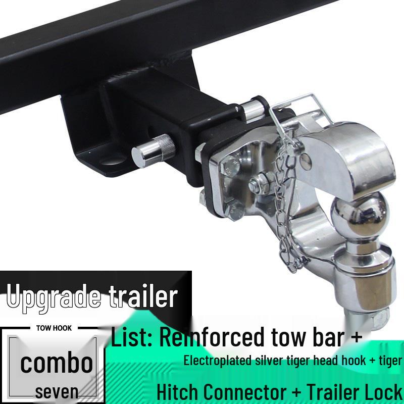 Leapmotor C11 Tow Bar: Modified Tow Hook for Off-Road, RV, and American Square Mount Trailers
