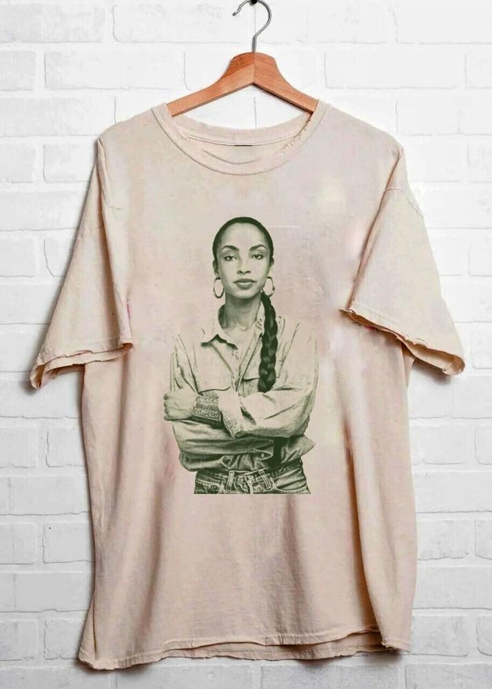Sade Shirt Sade  Short Sleeve Cotton T-shirt Unisex S-5XL V1234 Unisex T-Shirt XXXL