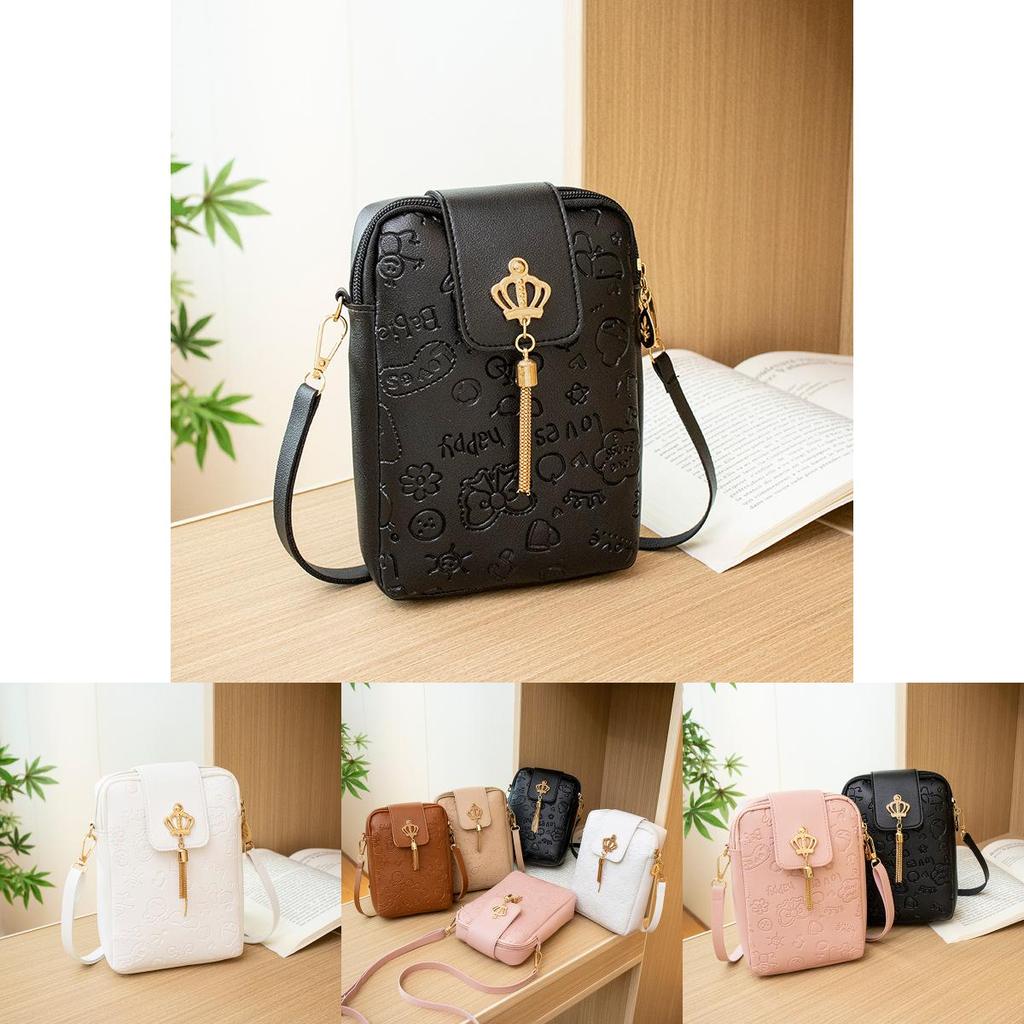 Sweet And Fresh 2022 Ladies Bag Cross-border Bag Women's Casual Simple Embossed Shoulder Bag