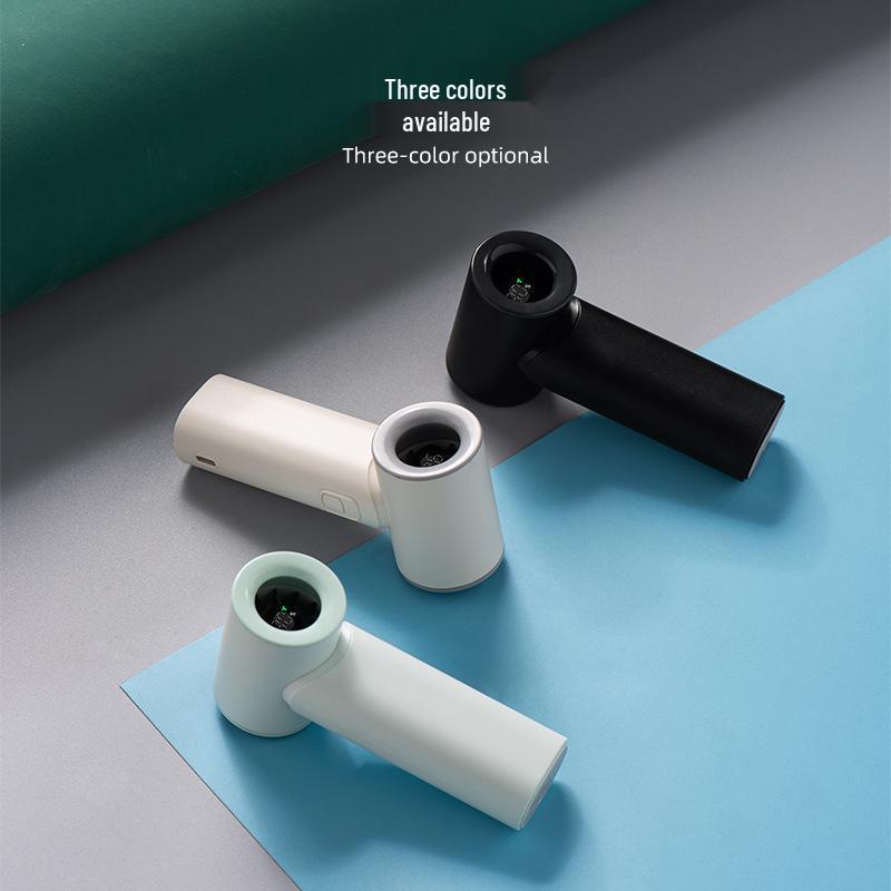 Portable High-Speed Mini Fan with USB Charging and Digital Display