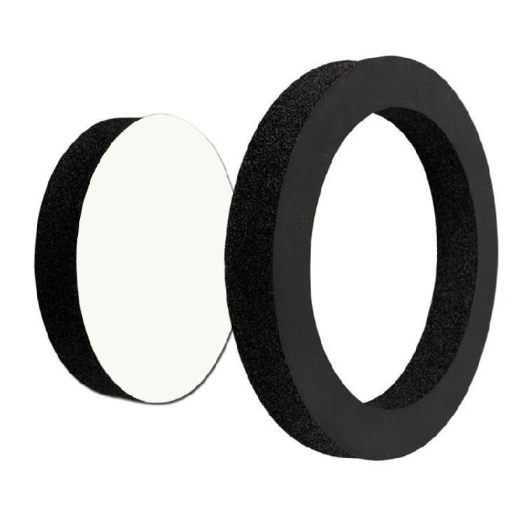 6.5" Car Door Speaker Low  Sound Roll  Sealing Insulation rings  Foams Woofer Pad