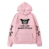 Harry Styles Peripheral Print Fashion Loose Long-Sleeved Pullover Autumn Men'S And Women'S Hooded Sweater