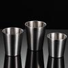 ZISIZ 300ml Isolierte Mattierte Biergläser Set