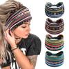 Summer Bohemian Wide Headband: Yoga Sweat-Absorbing Headscarf