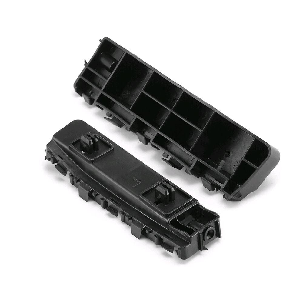 1 Pair Black Plastic Front Bumper Brackets Beam Retainer for Honda ACURA TSX 2009-2014 Exterior Parts Car Tuning Accessories