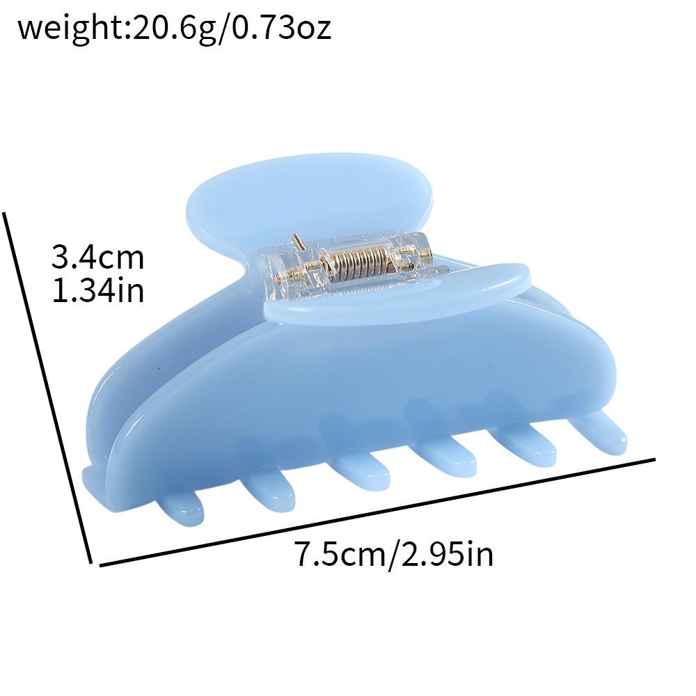 Multicolor Hair Claw Clip Acetate Material Hair Accessories Clip  For Women Girls
