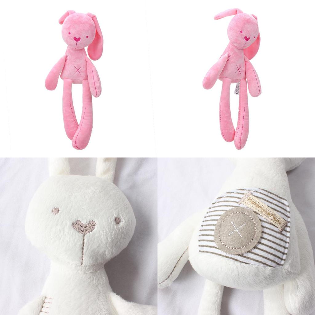 Mamamiya Pappas Baby Plush Bunny Sleep Aid With Long Legs For Nighttime Comfort