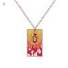 Demon Slayer Ghost Blade Pendant Anime Necklace Choker Cartoon Cosplay Jewelry