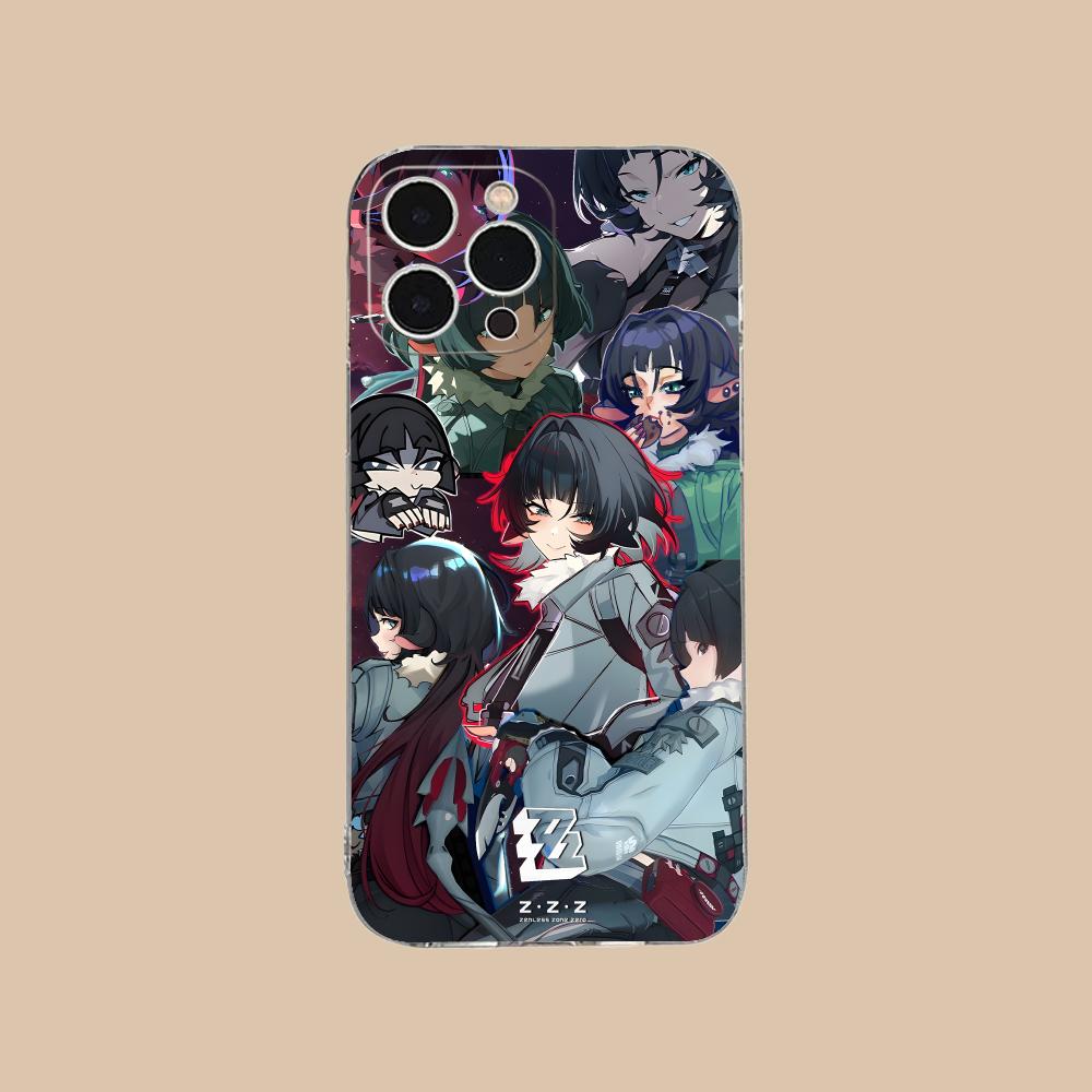 ZZZ Jane Doe Phone Case for iPhone 17 16 15 14 13 12 11 X XR XS Air Pro Max Plus Mini Soft TPU Clear Cover