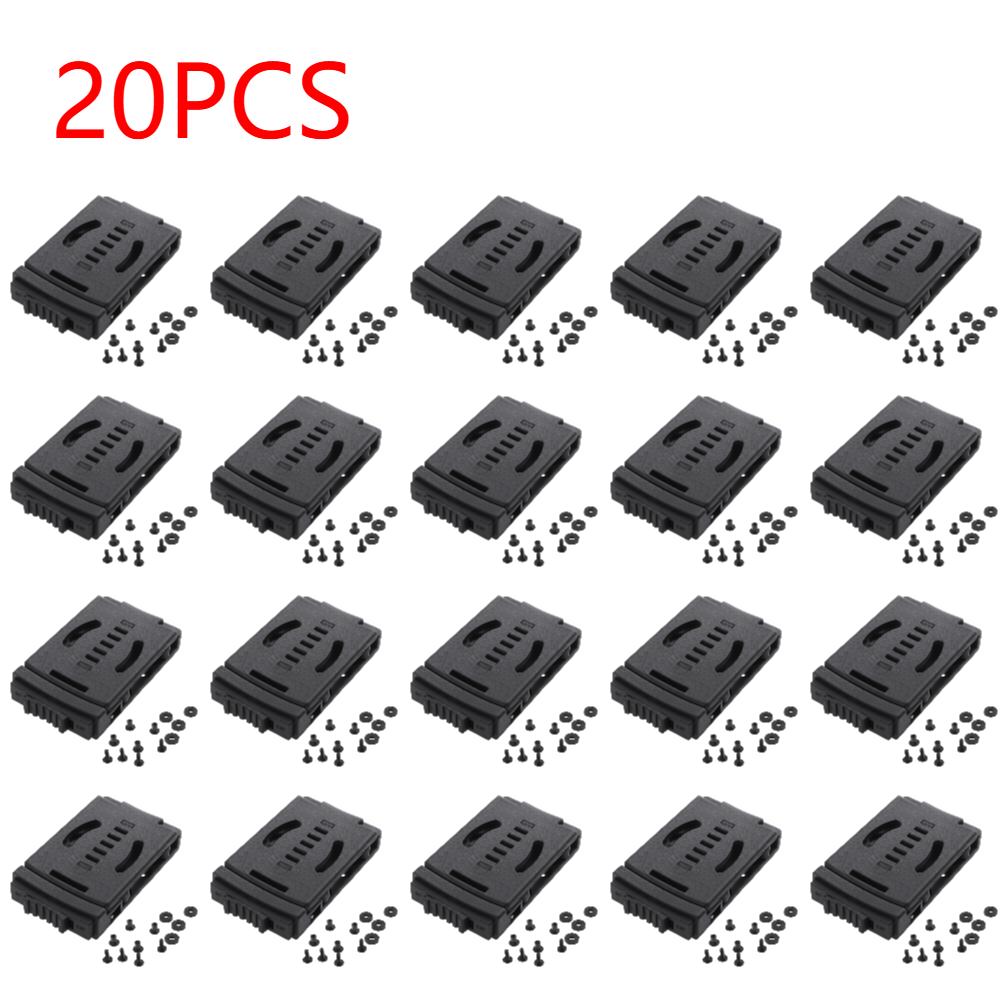 1-20 Stück Schwarze Große Nylon-Gürtelschlaufen Gürtelclip Für Messer Kydex-Scheide/Holster K-Sheath Gürtelclip-Befestigung Jagd Outdoor-Werkzeug