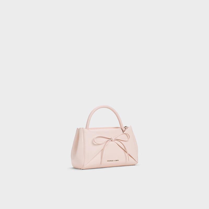 CHARLES & KEITH Bow Detail Top Handle Crossbody Bag