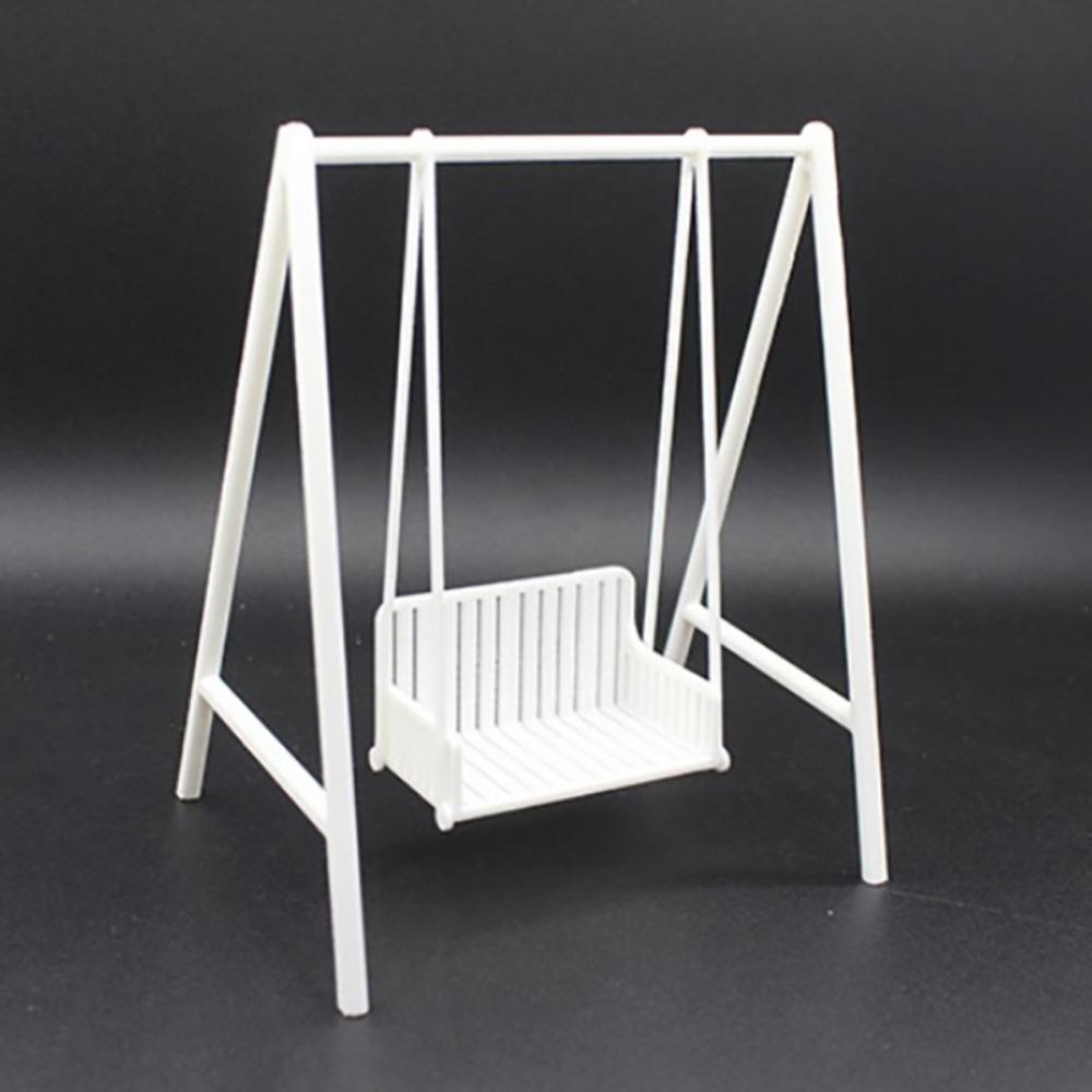 

Миниатюрные садовые качели, украшение, модель сцены, модель кукольных качелей для детей