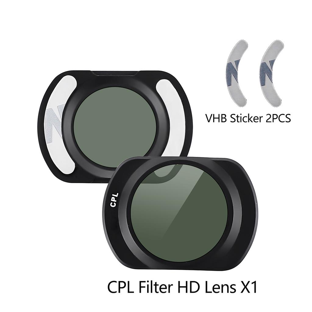 For REDTIGER F77 Dash Cam HD CPL Filter HD Lens Dust Protection Anti Glare