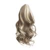 17inch Wavy Ponytail Hair Extension Synthetic Long Wavy Claw Clip Hair Extension Heat Resistant Fiber Ponytail Wig For Women