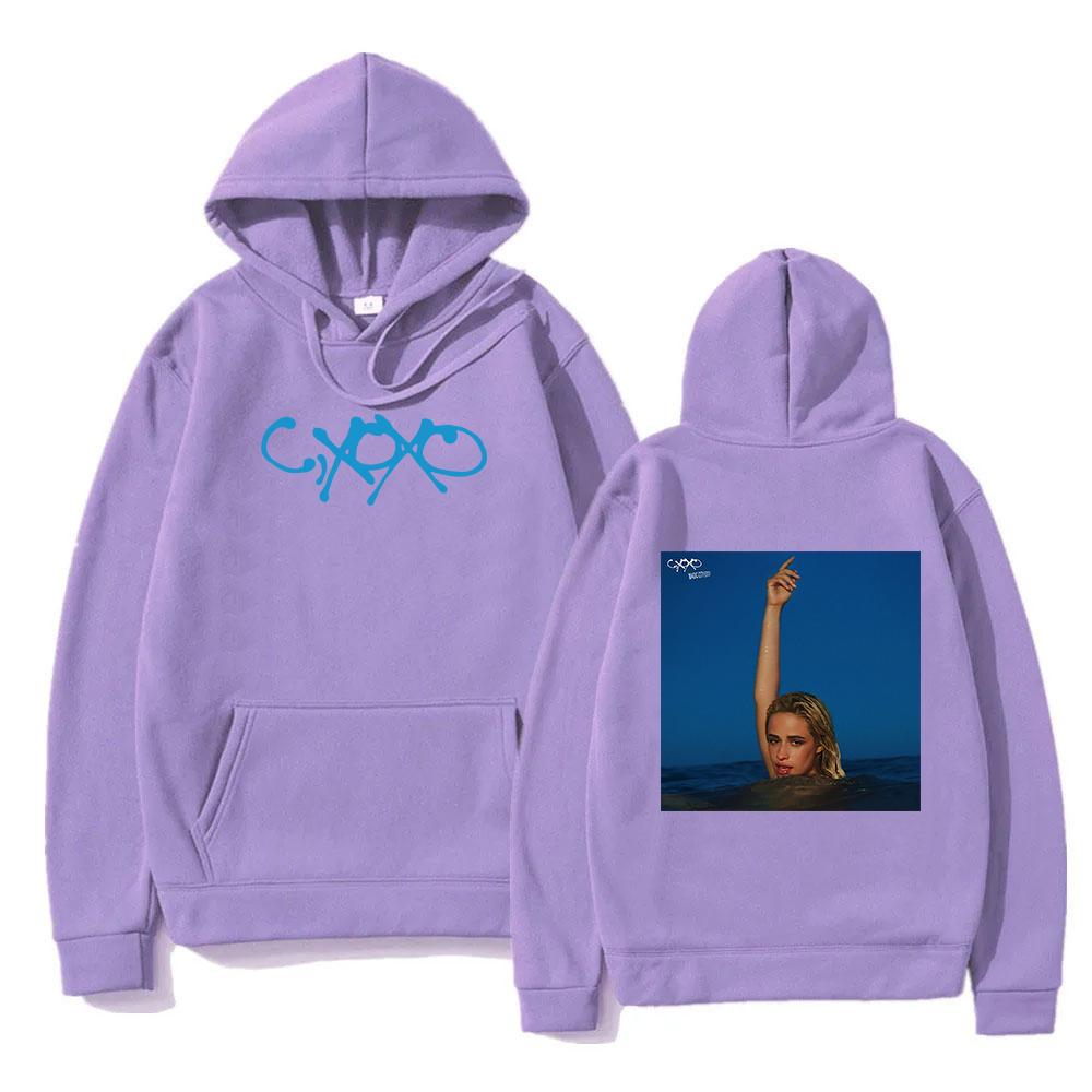 Album Camila Cabello 2024 C XOXO Godspeed Sweat à capuche Mode Hommes/Femmes Harajuku Pull en polaire unisexe Vintage