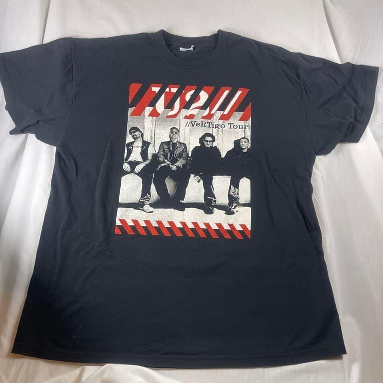

REPRINT U2 VeRTigo TOUR 2005 HOW TO DISMANTLE AN ATOMIC Bono ALL SIZES PA8956 Unisex T-Shirt L