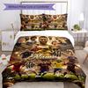 Messi Football Legends Personalized Name Bedding Set,Light Bed Linen for Dorm Home Decoration,Perfect Festival Gift for Boys,Fade Resistant Duvet Cove
