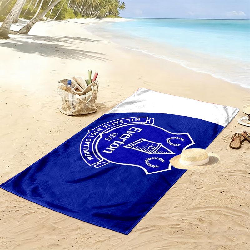 Everton Print Beach Towel, Large Soft Quick Dry Towel for Beach Camping Swimming