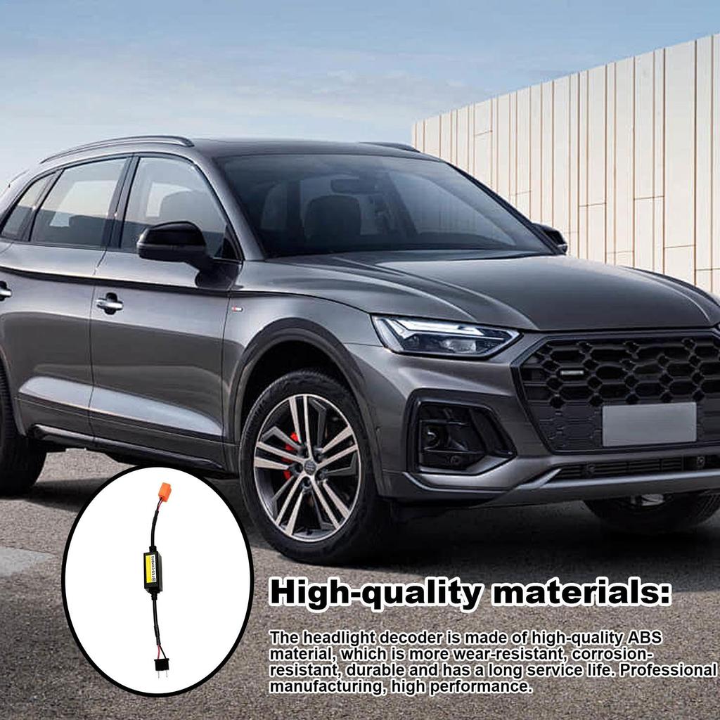 Car LED Resistor, LED Warning Canceller-Car LED Headlight Decoder EMC Decoder Filter Fault Eliminator
