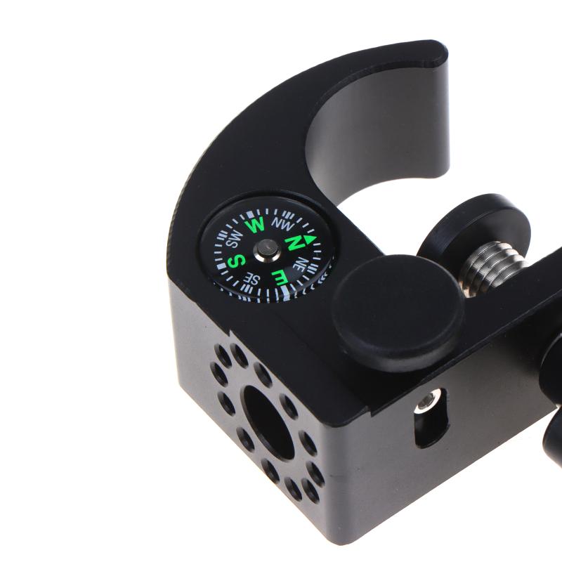 High Quality Phone Holder Bracket Cradle Pole Clamp With Compass For Gps For Data Collector Total Station