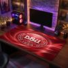 Denmark Football Crest Mouse Pad, Extended Non Slip Rubber Desk Mat for Gaming Office Laptop Fan Gift