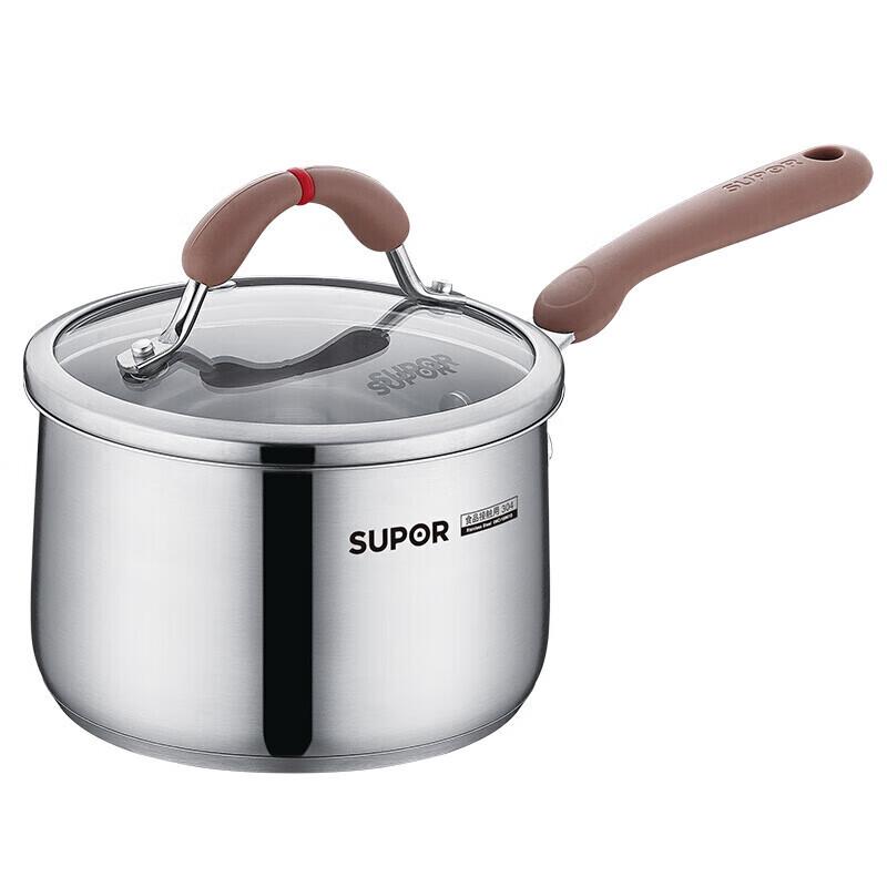 Supor Xincai Series 304 Stainless Steel 16cm Milk Pot