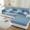 Universal All-Inclusive Skirt Sofa Cover Universal Combination Princess Sofa Simple Anti-Cat Scratch Sofa Cover Cloth Towel