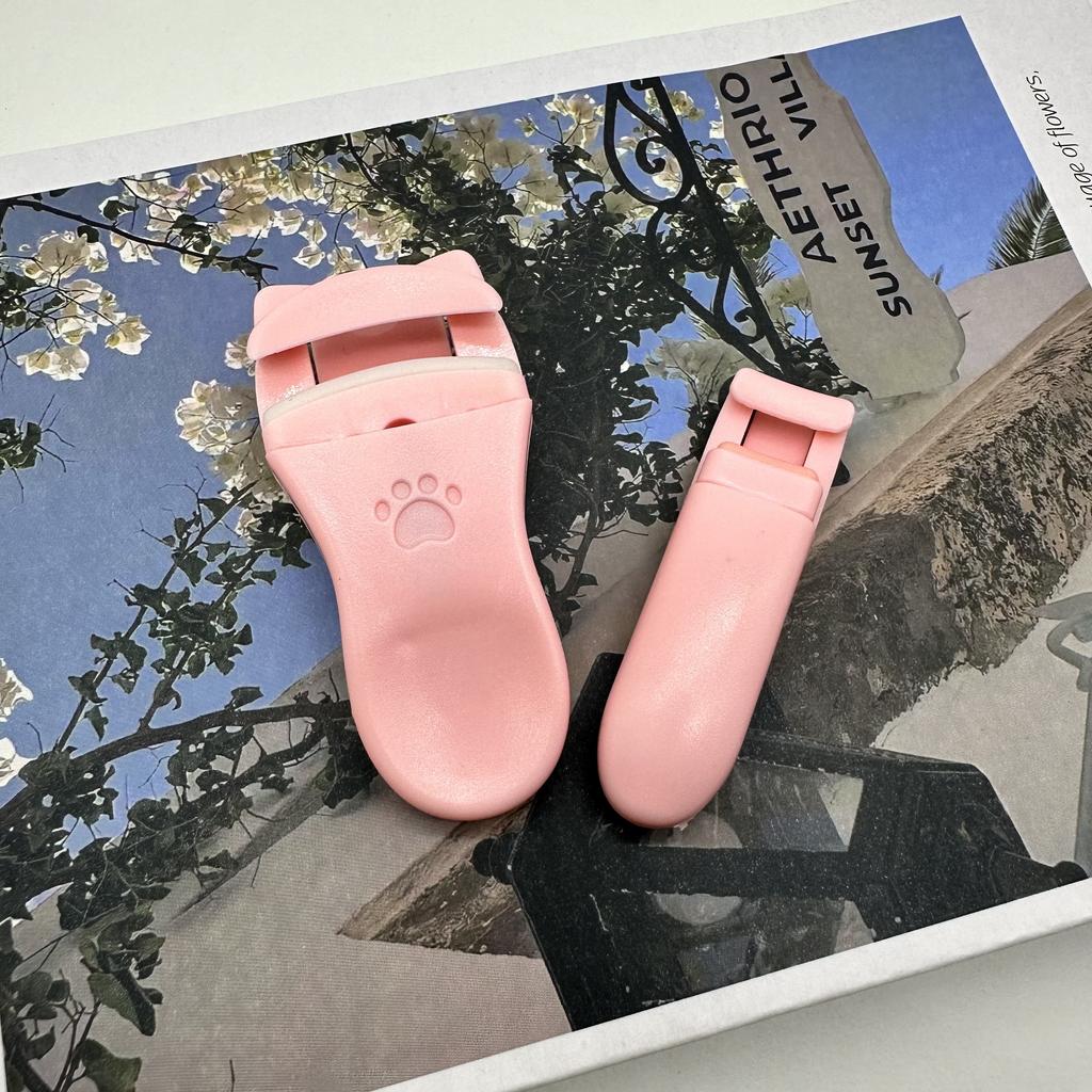 Wholesale 2 PCs Cat Claw Eyelash Curler Set plus Wide Angle Long Lasting Women Makeup Accessories Tool Fit All Eyelash Shapes