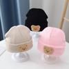 Adorable Bear Knit Baby Hat for Fall/Winter