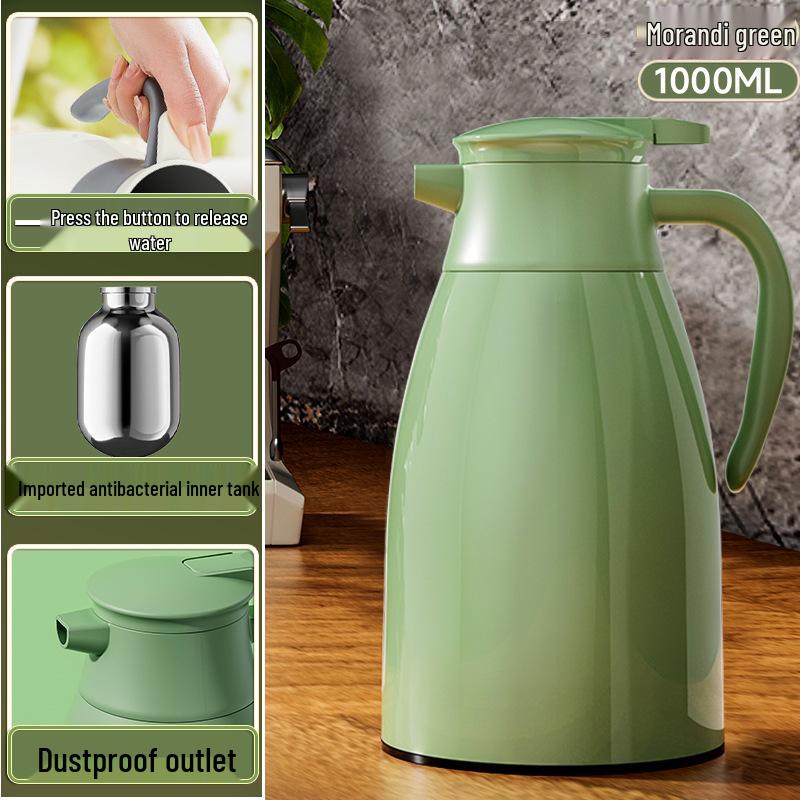 

Термочайник из термоизолированного стекла - Большой объем, термос для общежития