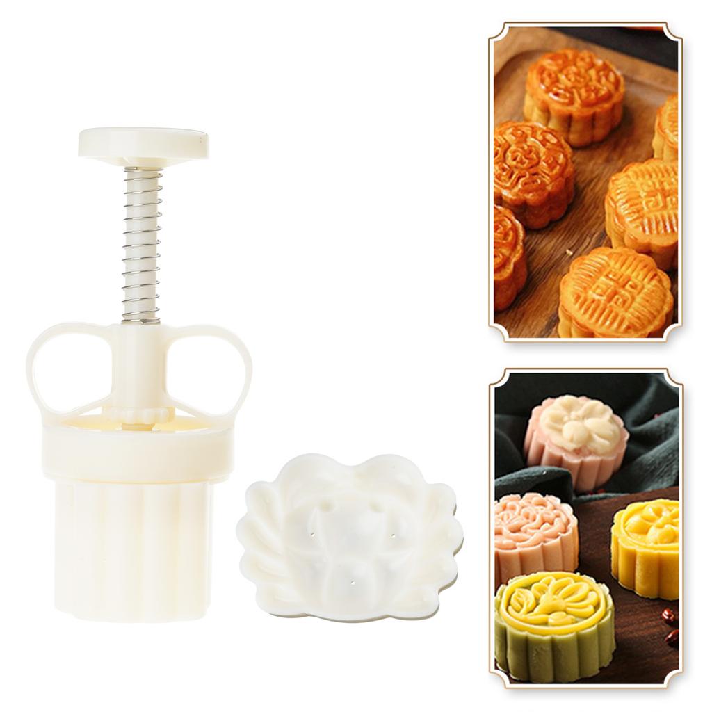 Chinese Style Crab Shape Mooncake Mold 20g DIY Hand Pressure Fondant Moon Cake Mould Press Cookie Cutters Baking Tool