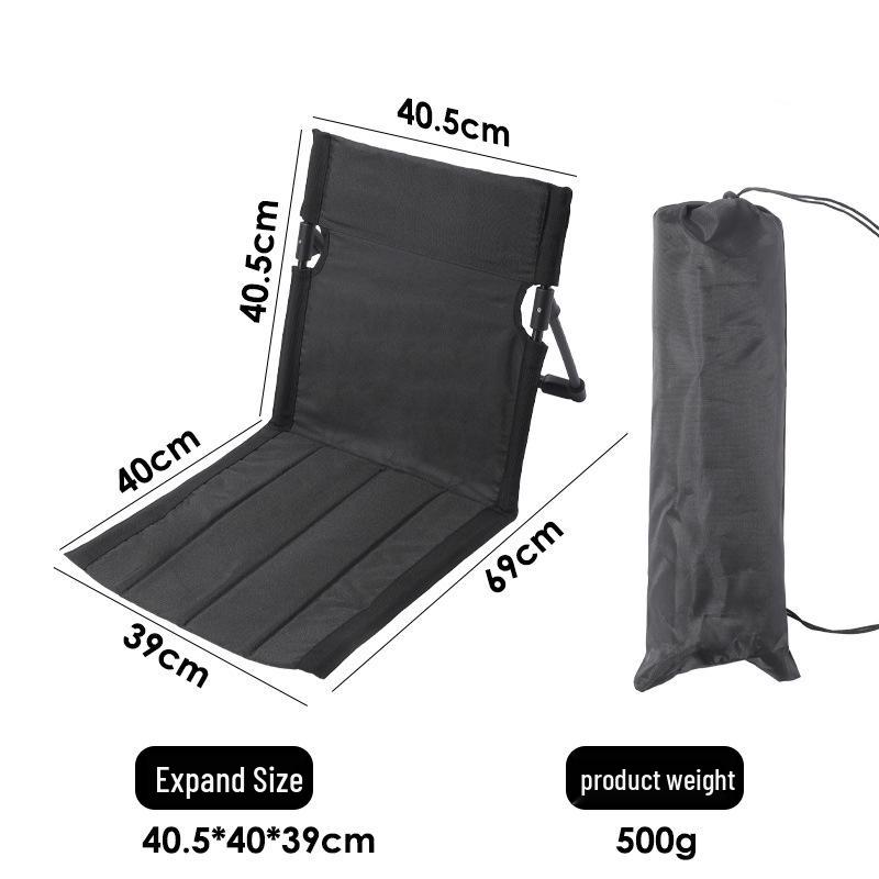 Breathable Mesh Folding Aluminum Camping Chair with Extended Backrest