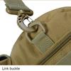 Outdoor Round Camouflage Backpack Military Hiking Bag Sports Attack Tactical Cylindrical Shoulder Bag High Capacity Handbag