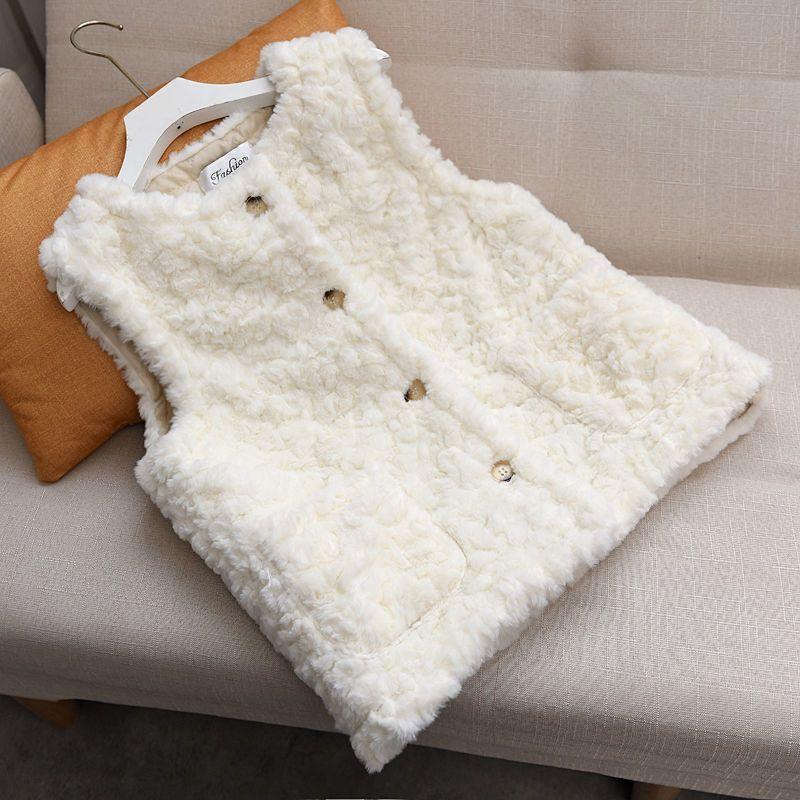 Imitation rabbit fur imitation fur vest women's jacket 2024 autumn new foreign style outer wear velvet thickened sleeveless vest