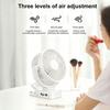 Clip On Fan with Magnetic Base USB Fan 360 degrees  Rotation Horizontal and Vertical, 3 Speeds and Quiet Operation, 3