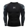 Men's Compression Gym Wear Swim T Shirt Wholesale Men Gym Wear Slim Fit Rash Guard Compression T Shirt