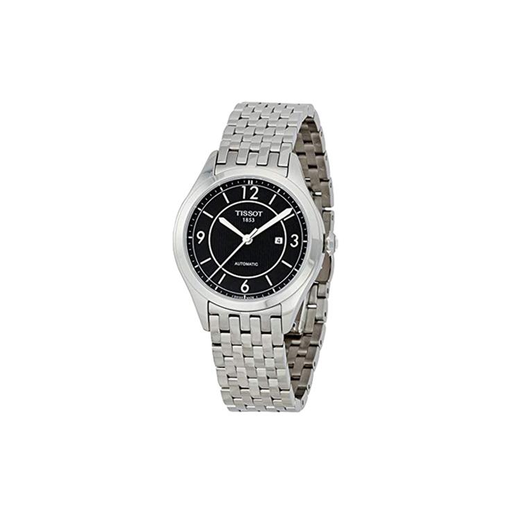 TISSOT Automatic Mechanical Movement 50 meter Water Resistance Men's Watches Watch 32mm Black Dial T038.207.11.057.01