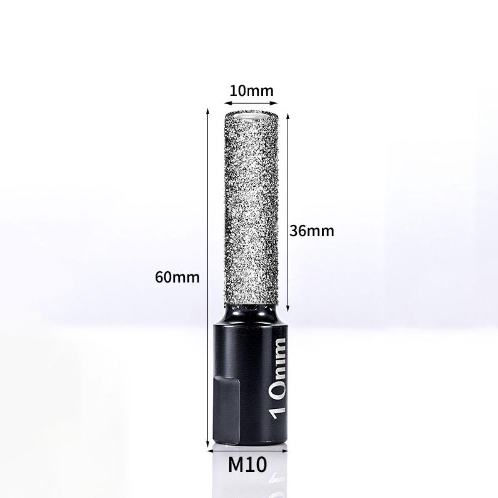 M10 Diamond Brazed Backwater Grinding Wheel Bit 6-12mm Portable Angle Grinder Dry-drilling Bit Angle Grinder Bit