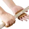 1 Pair Cowhide Weightlifting Gloves Four Finger Palm Protection Anti Slip Fitness Training for Men Women Pull Up Workout