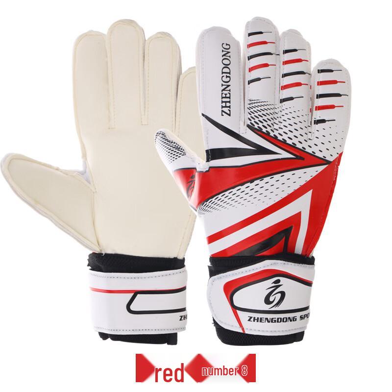 Teenbai Football Goalkeeper Gloves with Finger Protection