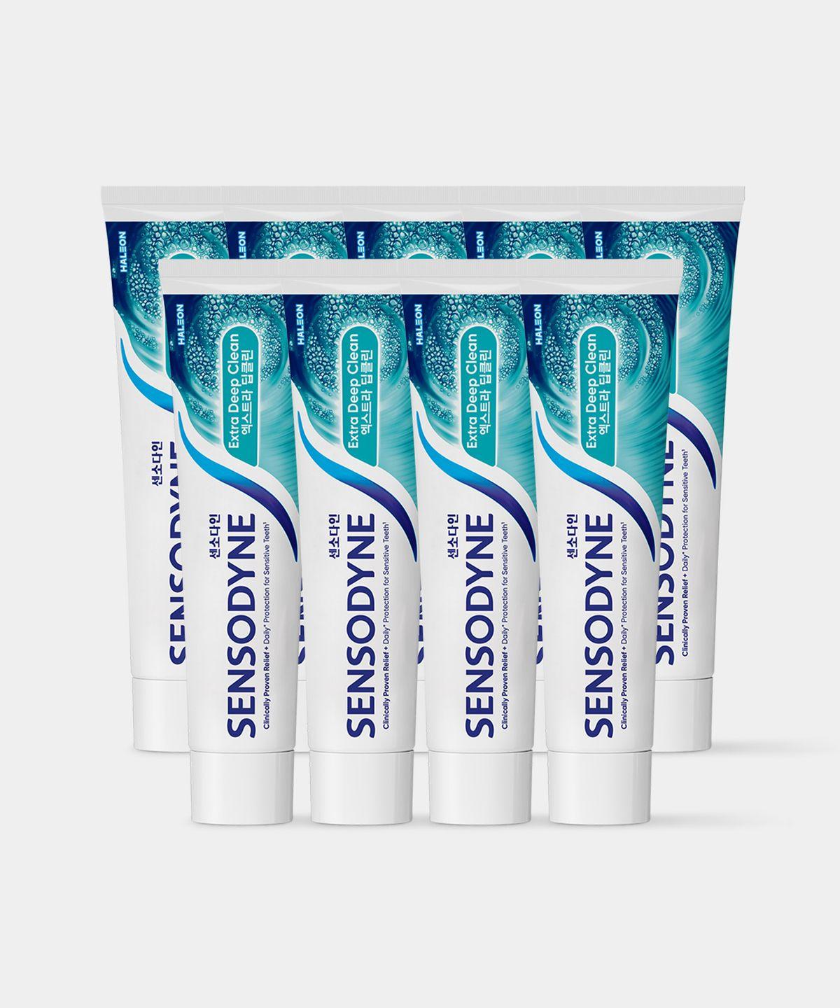 Sensodyne Extra Deep Clean Sensitive Toothpaste 120g x 9