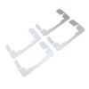 20PCS Wall Plate Spacer Zinc Plated Steel Flush Fit Device Leveling Plate for Fixing Wall