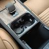 ABS Carbon Fiber For Land Rover Discovery Sport 2026 2026 Car Center Console Water Cup Frame Decorative Sticker Car Accessories
