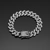 14mm Full Zirconium Cuban Chain Men's Hip Hop Cuban Necklace Bracelet Jewelry