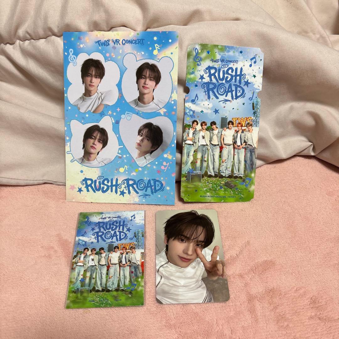 [USED] TWS VR RUSH ROAD Photocard CNY