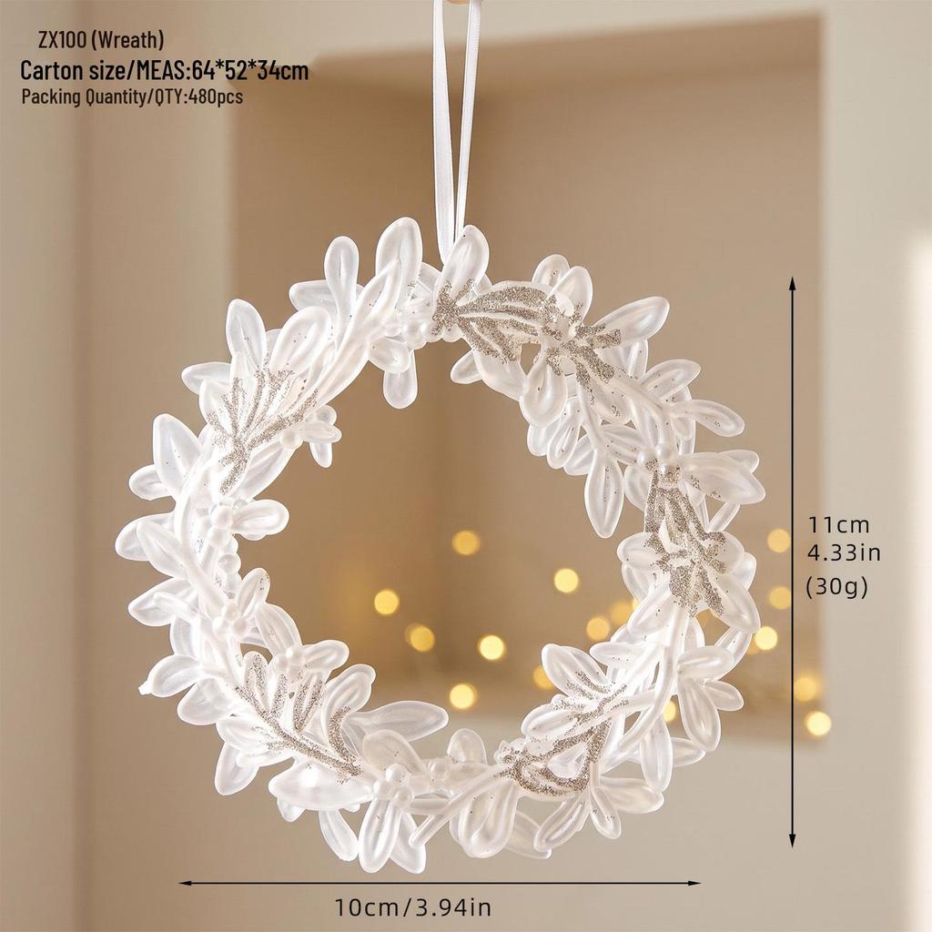 Glitter Christmas Ornaments: Angel, Star, Snowflake & Reindeer Decorations