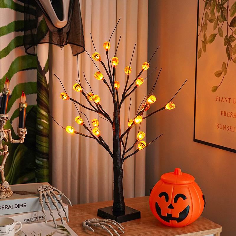 Lumini LED de Crăciun la Mare Vânzare, Lumini Copac Mesteacăn, Lumini Copac Ouă de Paște, Copac Simulare Halloween Decorațiune Cameră