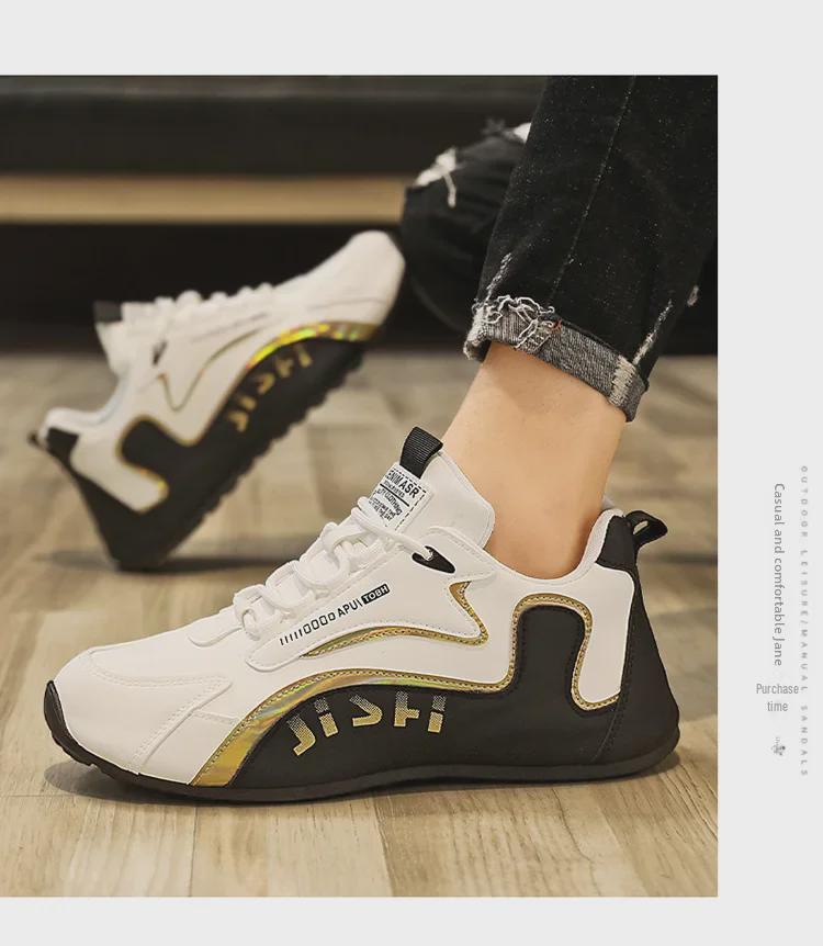 Herren Wasserdichte Leder Reiseschuhe - Große Größe, Rutschfest, Allround Herbst Sportliche Freizeit Schuhe