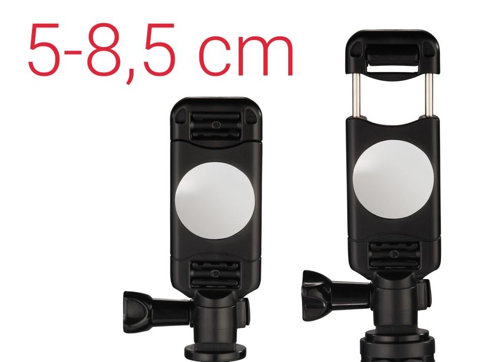 Pocket smartphone mini tripod 20 cm black