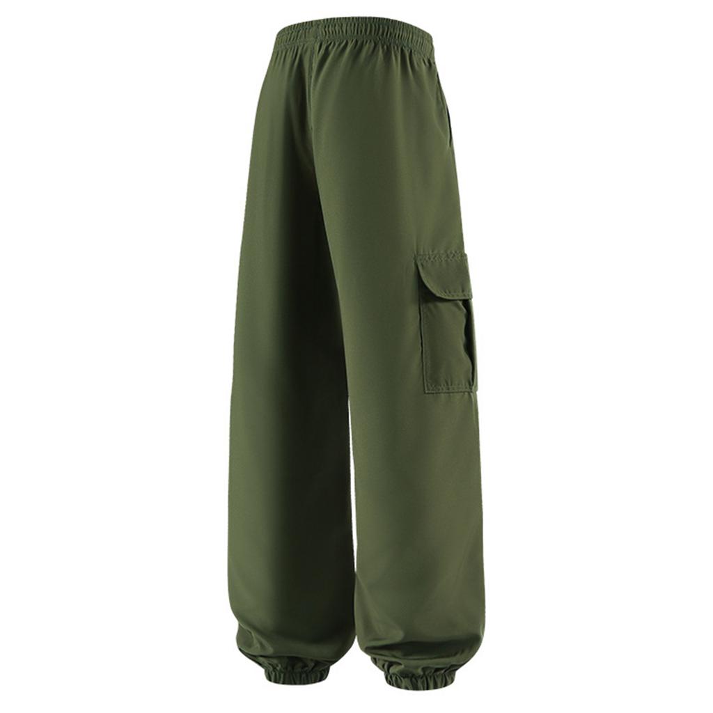 Herren Cargojogginghose Leichte Arbeitskleidung Verjüngtes Bein Mehrere Taschen Design Outdoor Sport Freizeit Hose mit Elastischem Bund und Knöchelbündchen